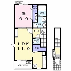 シャルマン大蓮北の物件間取画像